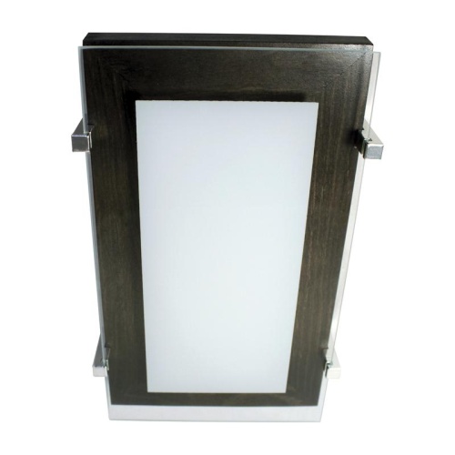 Светильник Полесье 280х160 НББ 06-40 М40 белый корпус венге держатель хром ИУ | код 1005205883 | Элетех фото 2 Светильник Полесье 280х160 НББ 06-40 М40 белый корпус венге держатель хром ИУ | код 1005205883 | Элетех фото 2