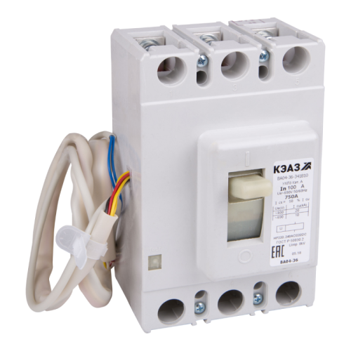 Автоматический выключатель ВА04-36-341810-160А-1000-440DC-НР24AC/DC-УХЛ3 | код 326432 | КЭАЗ