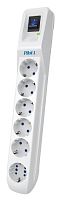 Сетевой фильтр Pilot L (GP) 173 5м (6 розеток) белый (коробка) | код 1914461 | PILOT