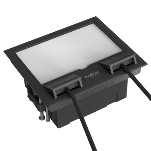 MultiDesk Люк на 8 модулей IP40 для фальшпола с монтажной коробкой, тип MDK10 | код MDK10108 | Systeme Electric фото 6 MultiDesk Люк на 8 модулей IP40 для фальшпола с монтажной коробкой, тип MDK10 | код MDK10108 | Systeme Electric фото 6