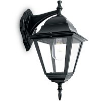 Светильник садово-парковый 100Вт 230В E27 черн. 4202/PL4202 (на стену вниз) FERON 11026
