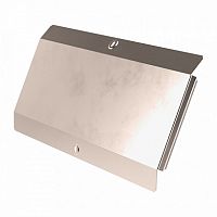 Крышка угла вертикального внешнего 45 градусов Стандарт INOX (AISI 409) 500 Промрукав | код PR16.2985 | ПРОМРУКАВ