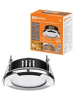 Светильник встраиваемый СВ 01-09 GX53 230 В 50 Гц хром IP54 TDM | код SQ0359-0111 | TDM