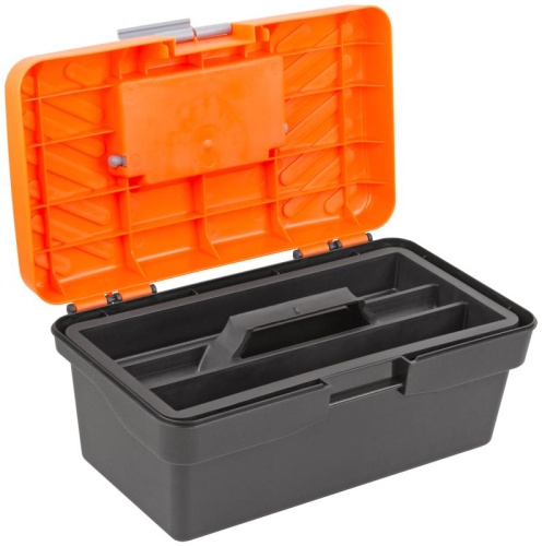 Ящик для инструмента пластиковый 12дюйм ( 285х155х125мм ) FIT 65576 фото 4 Ящик для инструмента пластиковый 12дюйм ( 285х155х125мм ) FIT 65576 фото 4