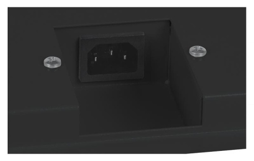 Модуль вентиляторный с 4-я вентиляторами для установки в напольные шкафы серии SH-05C , ND-05C глубиной 1000мм, цвет черный (RAL 9004) | код 8614c | Cabeus фото 4