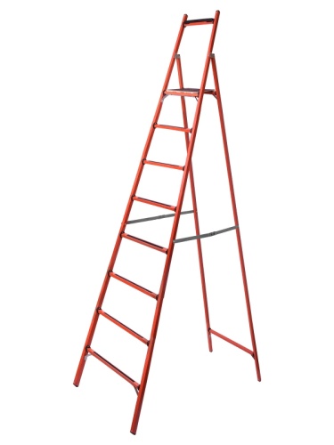 Стремянка диэлектрическая СД-2.5, 8 ступеней, высота площадки 2,5 м, до 50 кВ, ЭкспертЭлектрик TDM | код SQ1028-0604 | TDM