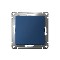 ATLASDESIGN ВЫКЛЮЧАТЕЛЬ с самовозвратом, сх.1, 10АХ, быстрозажимные клеммы, АКВАМАРИН | код ATN001115S | Systeme Electric