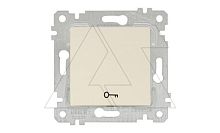 Rita - Выключатель кнопочный, символ - ключ, пруж. зажимы, сл.кость | код 2200-407-0102K | Mutlusan