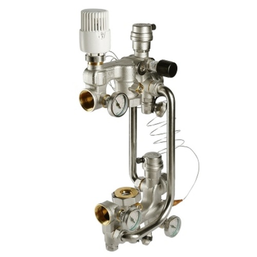 Насосно-смесительный узел с термоголовкой, без насоса, монтажная длина насоса 180 мм | код. VT.COMBI.0.180 | VALTEC Насосно-смесительный узел с термоголовкой, без насоса, монтажная длина насоса 180 мм | код. VT.COMBI.0.180 | VALTEC