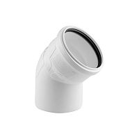 Отвод ELITE МК МПП 110х45 бел. | код 24418 | RTP