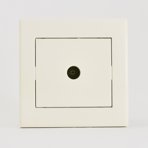 Розетка RAIN ТВ оконечная крем | код 703-0303-130 | Lezard Розетка RAIN ТВ оконечная крем | код 703-0303-130 | Lezard