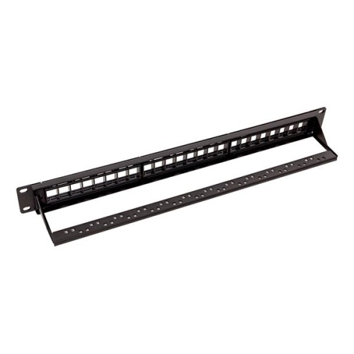 Патч-панель модульная TERACOM PRO 19 1U неэкранированная 24 порта с органайзером (пустая) | код TRP-MODP-UTP-1U24 | EKF фото 4 Патч-панель модульная TERACOM PRO 19 1U неэкранированная 24 порта с органайзером (пустая) | код TRP-MODP-UTP-1U24 | EKF фото 4