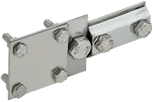 Заж. соед. контр. пр. 6-8мм-полоса 30мм нерж. сталь IEK | код ZCC56-20-1-68-30 | IEK