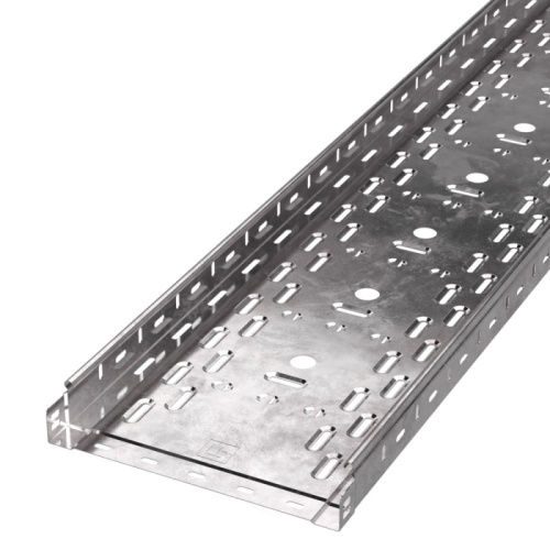 Лоток перфорированный Стандарт 300х50х3000 (0,8 мм) (6 м/уп) Промрукав | код PR16.0011 | ПРОМРУКАВ