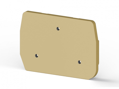 446 582T, Концевой сегмент на миниклеммники PYKM2,5, (желто-зеленый), NPP1 PYKM | код 0.0.0.4.46582T | KLEMSAN