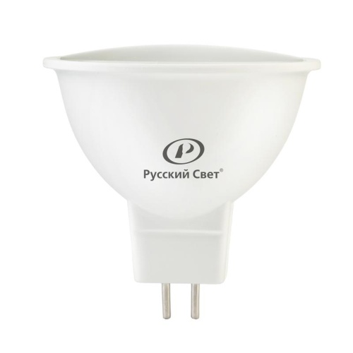 Лампа светодиодная RS GU5.3 5W 12V 4000К 5Вт 500лм Ra 90 рефлектор Русский Свет 15011345070 Лампа светодиодная RS GU5.3 5W 12V 4000К 5Вт 500лм Ra 90 рефлектор Русский Свет 15011345070