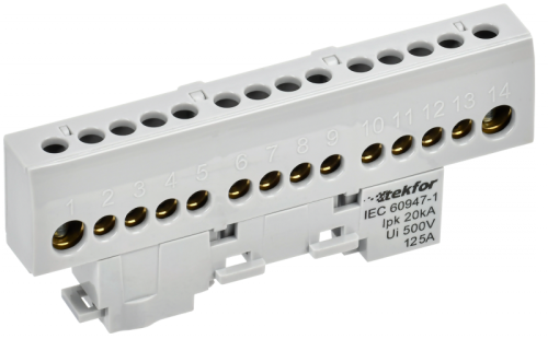 TEKFOR Шина L фаза изолированная на универсальном держателе 8х12-14-Ср IEK | код TF-NN20-14-KL-K03 | IEK TEKFOR Шина L фаза изолированная на универсальном держателе 8х12-14-Ср IEK | код TF-NN20-14-KL-K03 | IEK