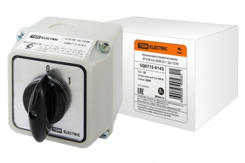 КПУ38-63/2098 (0-1 3р) TDM | код SQ0715-0143 | TDM КПУ38-63/2098 (0-1 3р) TDM | код SQ0715-0143 | TDM