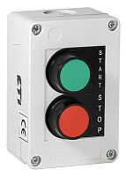 Кнопочный пост 2-мод. JBB2A100 2 утопленн. кнопки on/off | код 004770372 | ETI