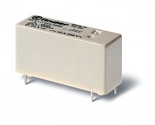 Низкопрофильное миниатюрное электромеханическое реле, монтаж на печатную плату, выводы с шагом 3.2мм, 1CO 10A, контакты AgSnO2, катушка 6В DС (чувствит.), степень защиты RTII | код 434170064000 | FINDER