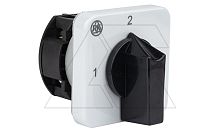 Переключатель BS 16 54K U, 1P, 20A, тип 1-2 (90°), 1NO на 1_2, без перемычек, на дверь, фронт IP40 | код EAC631292 | Rade Koncar