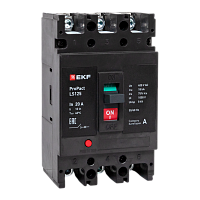 Автоматический выключатель LS125 18кА 3P 20А ProPact EKF | код mccb-125-18-3-20-ls | EKF