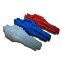 Размыкающий штекер, на 1 пару, белый | код TWT-LSA-DP1-WH | TWT