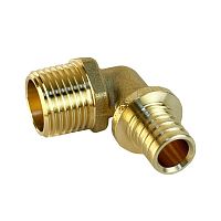 Угольник надвижной с переходом на нар. р. 20(2.8)х3/4дюйм(140/10) К | код VF.453.AF.020034 | VALFEX