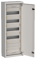 TITAN 5 Корпус мет. ЩРн-60 (1х60) 835х310х140 IP31 сер IEK | код TI5-50-N-060-31-7035 | IEK