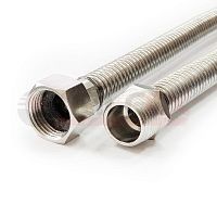 Подводка гибкая для газа 1/2дюйм гайка-штуцер 2м (10/1) 000000 | код 24103 | VALFEX