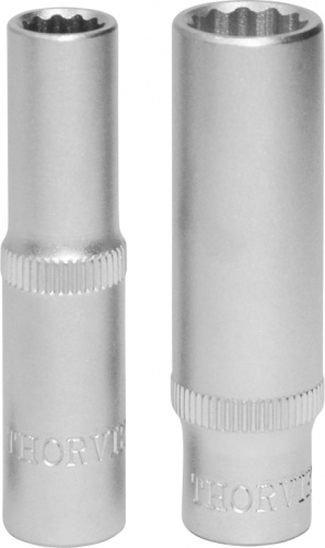 FS31413 Головка торцевая глубокая 12-гранная 1/4DR, 13 мм | код FS31413 | Thorvik FS31413 Головка торцевая глубокая 12-гранная 1/4DR, 13 мм | код FS31413 | Thorvik
