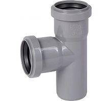 Тройник канализационный 87 град. 50 | код 112400 | Ostendorf