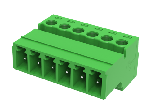 MC-PB3.81H15C Разъём штекерный MC, шаг 3.81мм,15 конт., зел., шт | код MC-PB3.81H15C | SUPU