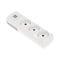 Колодка PREMIUM 3 гнезда, с/з, 2 USB, белый REXANT | код 13-4402 | REXANT