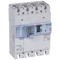 Автоматический выключатель DPX3 250 - эл. расц. - с диф. защ. - 36 кА - 400 В~ - 4П - 100 А | код. 420355 | Legrand 