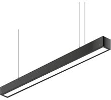 Светильник светодиодный линейный ДБО 1103 Опал 54Вт черный 4000К 1590х60х55 IP40 с БАП EKF | код TBL-1103-O-54-B-4K-40-A | EKF