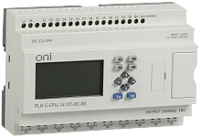 Логическое реле PLR-S. CPU1410(T) 24В DC с экраном ONI | код PLR-S-CPU-1410T-DC-BE | ONI