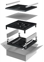 ITK LINEA N Компл. осн. и крыша 600х1000мм шкафа 18-27U чер. | код LN05-YYX61-Y | ITK by IEK