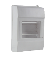 Корпус модульный пластиковый навесной КМПн-3/4, пластиковый корпус на 3-4 автомата, 135х85х60 СТАНДАРТ | код KRZMI2 | KRZMI