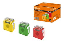 Трансформатор тока измерительный ТТН 30/300/5-5VA/0,5-Р (3 шт., color) TDM | код SQ1101-1213 | TDM