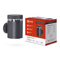 Светильник уличный настенный односторонний НБУ ЦИЛИНДР-1хGX53-BL-AR IP65 алюминиевый под лампу 1хGX53 черн. | код 4690612044668 | IN HOME