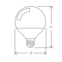 Лампа светодиодная 14 165 NLL-G120-18-230-4K-E27 18Вт шар матовая 4000К нейтр. бел. E27 1600лм 176-264В Navigator 14165