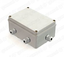Коробка приборная наружного монтажа с гладкими стенками 150х110х85мм, IP55, в комплекте с кабельными вводами PG11-5шт GE41331 | код GE41331 | GREENEL