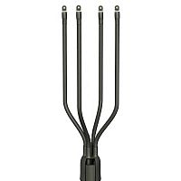 Муфта кабельная концевая универсальная 1кВ 4 ПКВ(Н)Тп-1 (70-120) с наконечниками (пластик без брони)