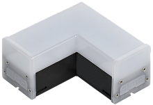 Светильник LED L-образн. 1010 8Вт 4000К 117х117мм чер. IEK | код LT-LDCK-L-1010-08-40-K02 | IEK