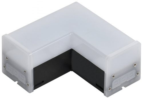 Светильник LED L-образн. 1010 8Вт 4000К 117х117мм чер. IEK | код LT-LDCK-L-1010-08-40-K02 | IEK