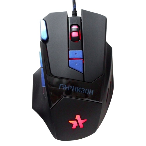 Мышь игровая Гарнизон GM-770G, черн, 2400DPI, 8 кнопок, 7 режимов подсветки, soft touch | код GM-770G | Гарнизон Мышь игровая Гарнизон GM-770G, черн, 2400DPI, 8 кнопок, 7 режимов подсветки, soft touch | код GM-770G | Гарнизон