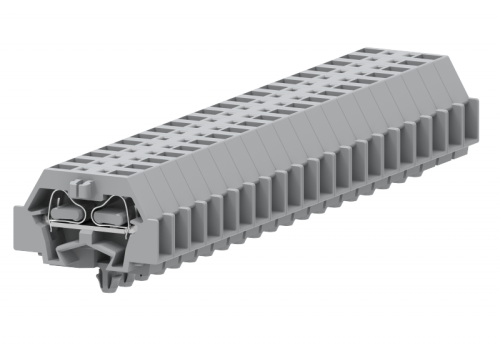 241160 Клемма TB проходная 1-1 с бок. подключ. с защелк. ножками, сер., 10 конт., шт | код 241160 | SUPU 241160 Клемма TB проходная 1-1 с бок. подключ. с защелк. ножками, сер., 10 конт., шт | код 241160 | SUPU
