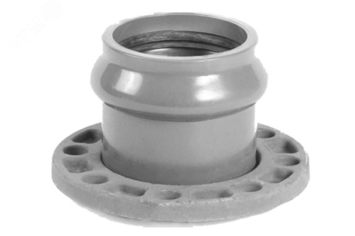 Патрубок раструбный с металлическим фланцем 160x150 мм | код 2181152 | Хемкор Патрубок раструбный с металлическим фланцем 160x150 мм | код 2181152 | Хемкор