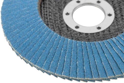Круг лепестковый торцевой циркониевый, 125 мм Р 100 | код 39969 | FIT фото 4